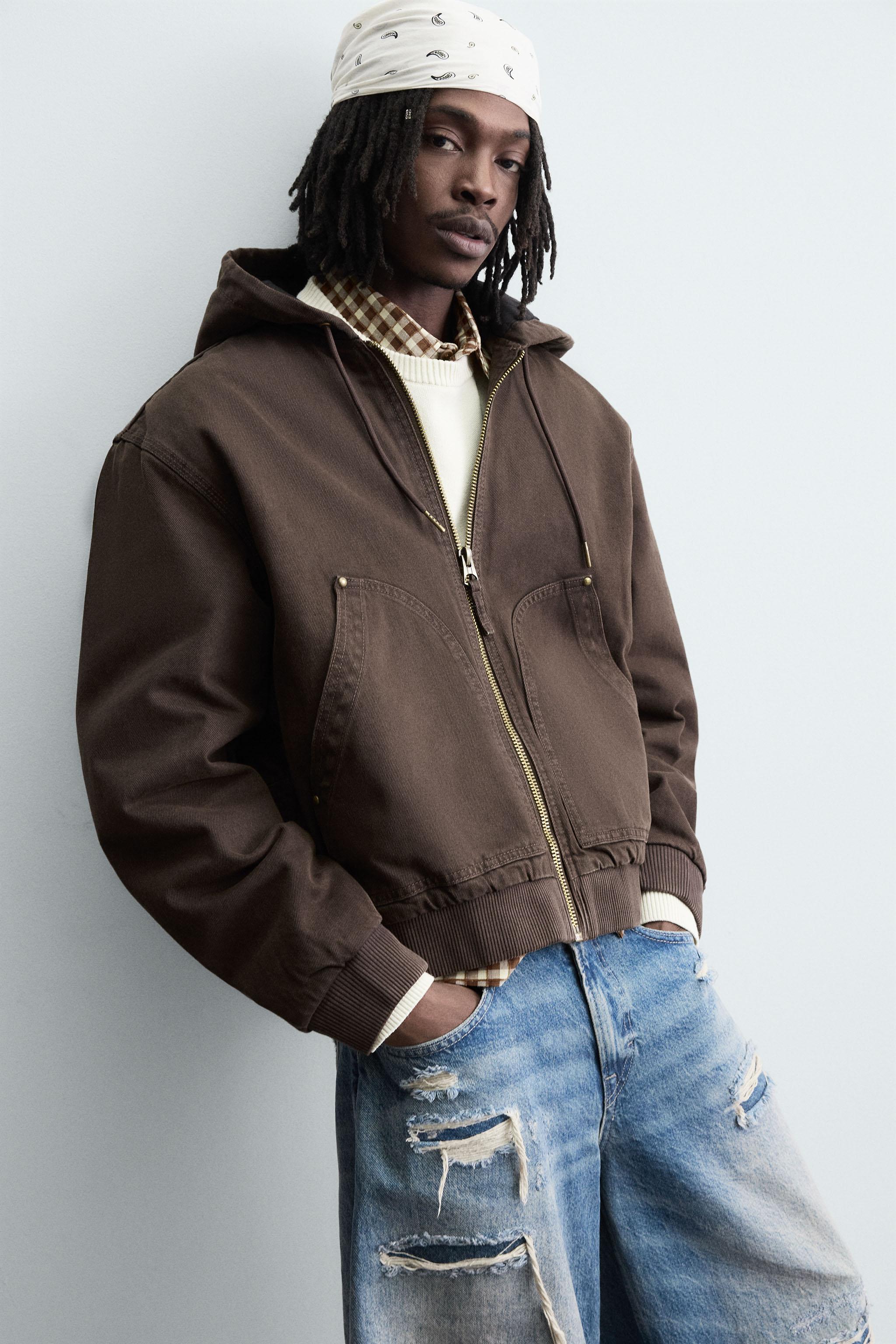 HOODED PUFFER JACKET